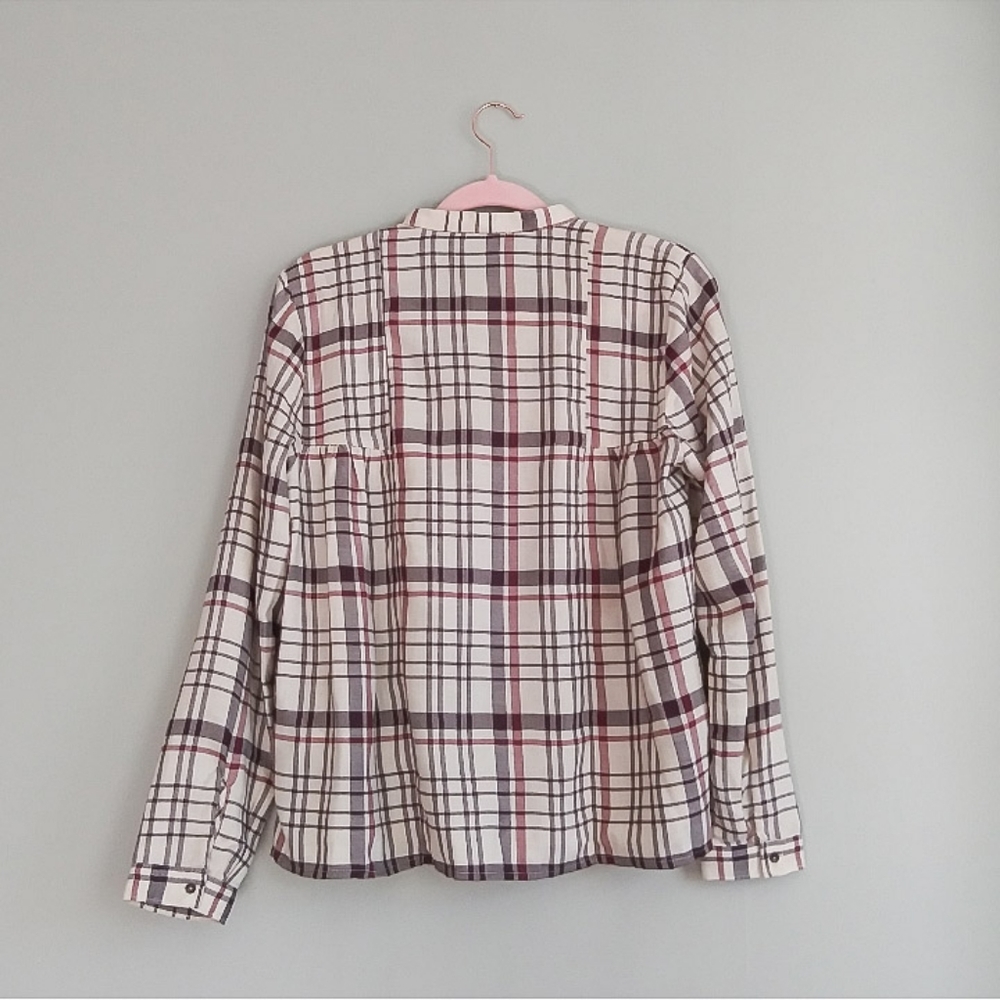 Lucky Brand Plaid Button Down Flannel - Picture 3 of 3